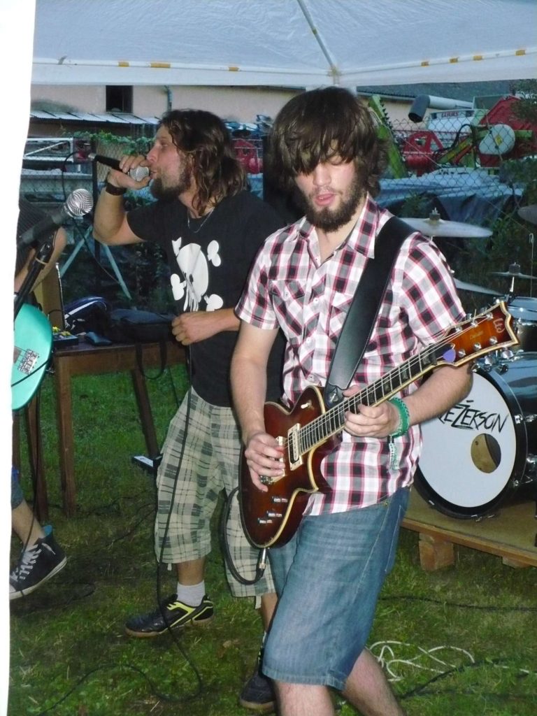 Brána, Polkovice [9] (30.9.2014) - Kervežekson (crossover kapela z Prostějova)